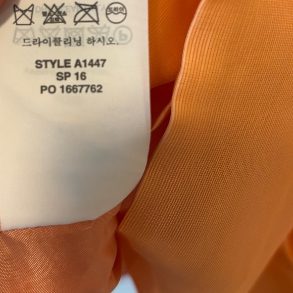 J. Crew Marlie Classic Faille Strapless Mini Dress Sweetheart Neckline Peach - Picture 15 of 15